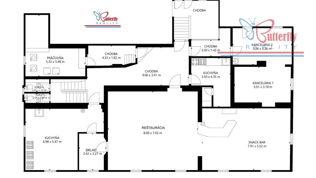 P R E D A J polyfunkčný objekt s reštauráciou v Handlovej