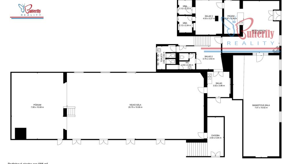 P R E D A J polyfunkčný objekt s reštauráciou v Handlovej