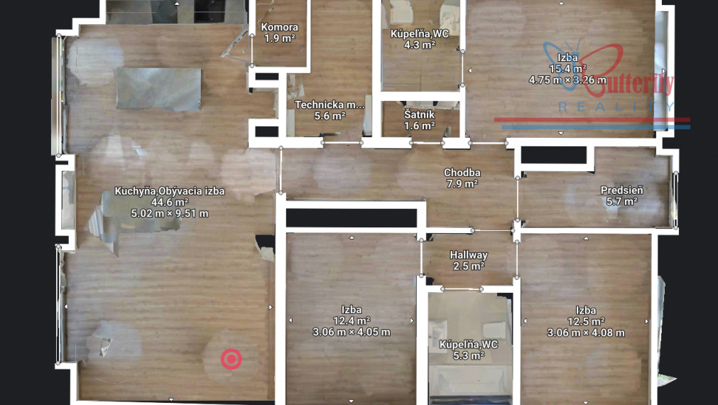 Predaj 4 izbový dom BUNGALOV v obci Dvory nad Žitavou