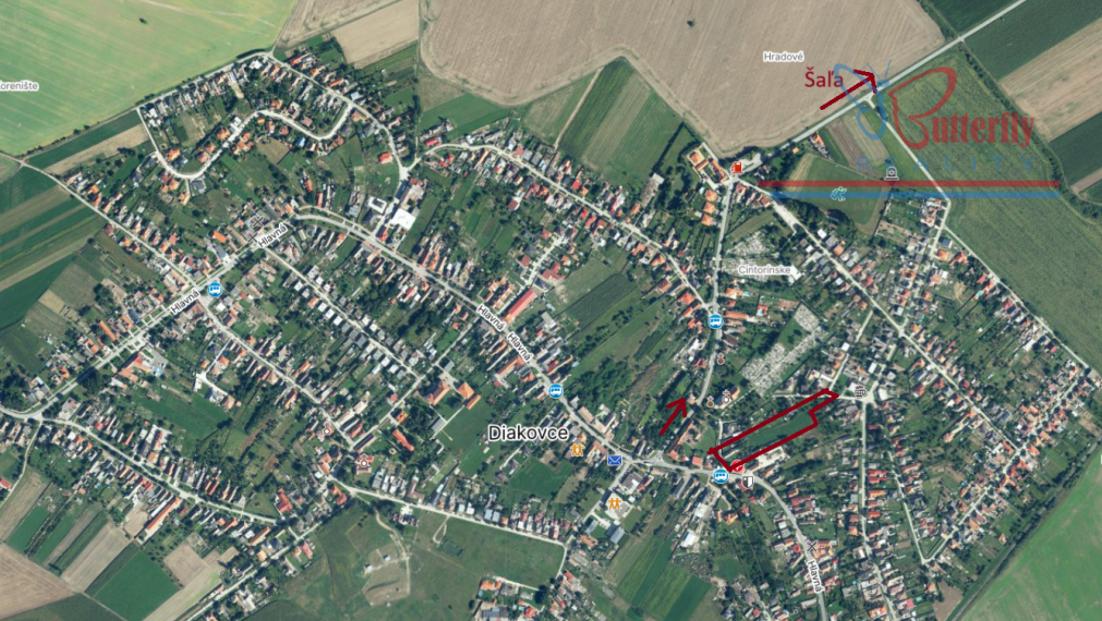 PREDAJ pozemku vhodného na výstavbu v Diakovciach
