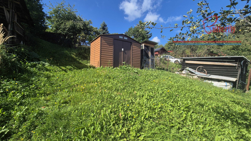 Predaj záhrada s chatkou v osade Barborka, Handlová