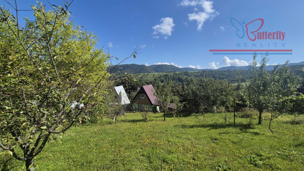 Predaj záhrada s chatkou v osade Barborka, Handlová