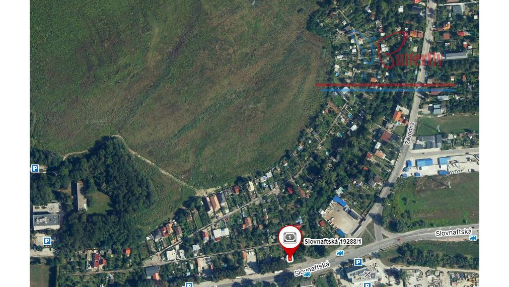 PREDAJ Záhrada 338m2, Ružinov. Elektrina, voda, chatky, wc