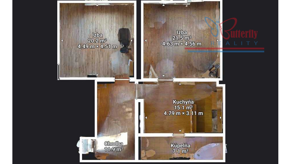 Predaj 2 izbový dom Valaská Belá pozemok 605 m2