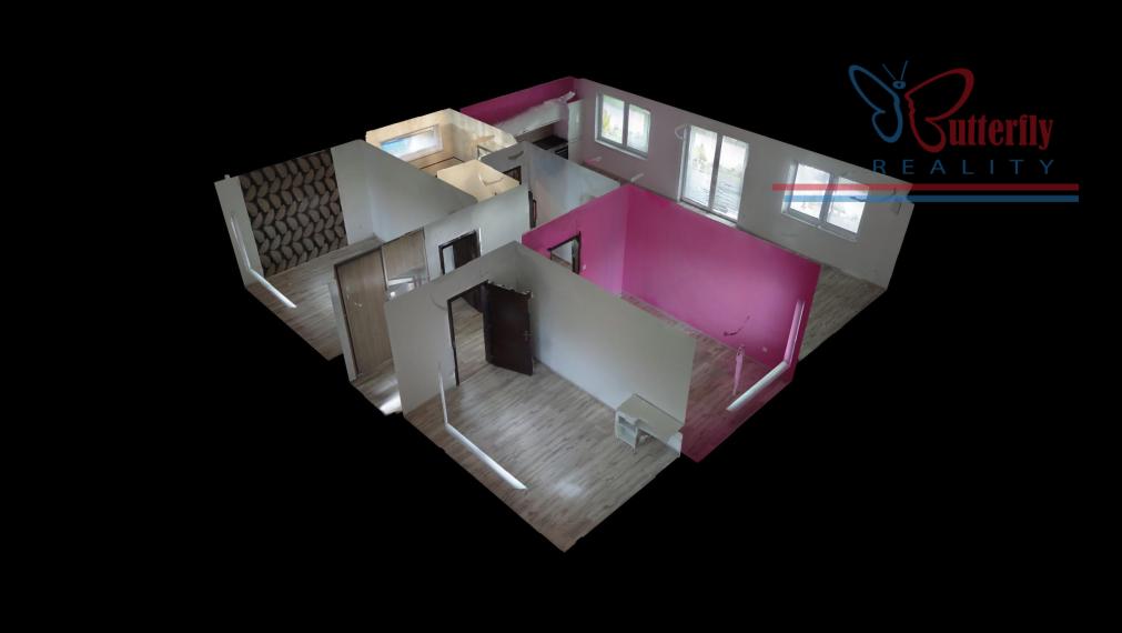 Predaj 4 izbový bungalov s pozemkom 663 m2 v obci Vydrany