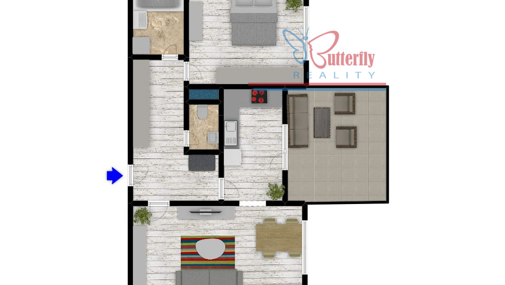 Na prenájom 2 izb byt s parkovacím státim Dúbravčická