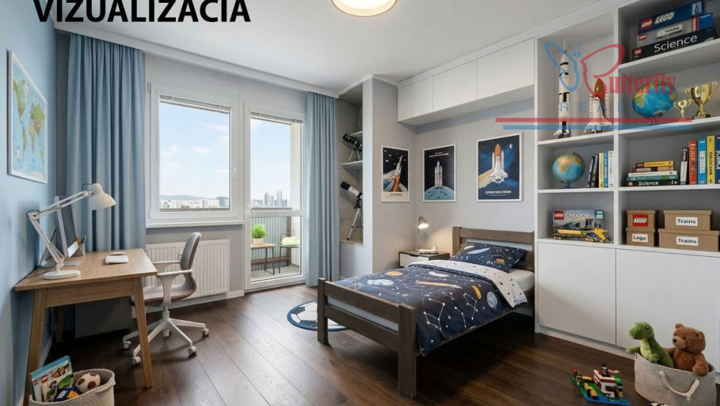 PREDAJ 3-izb byt Markova-Petržalka, možnosť zmeny na 4-izb