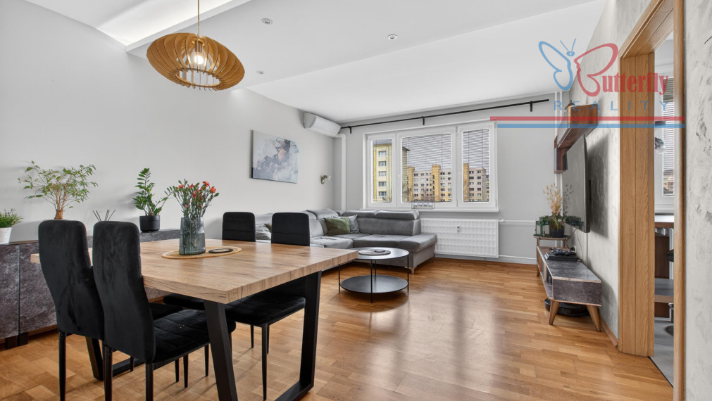 NA PREDAJ: 3-izbový byt s loggiou a klimatizáciou – Pezinok, L. Novomeského