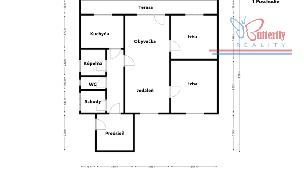 PREDAJ Rodinný dom s veľkorysým pozemkom v Handlovej – Robotnícka ulica