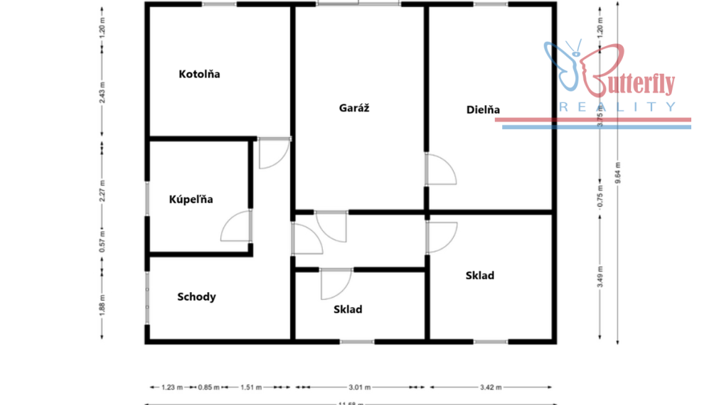 PREDAJ Rodinný dom s veľkorysým pozemkom v Handlovej – Robotnícka ulica