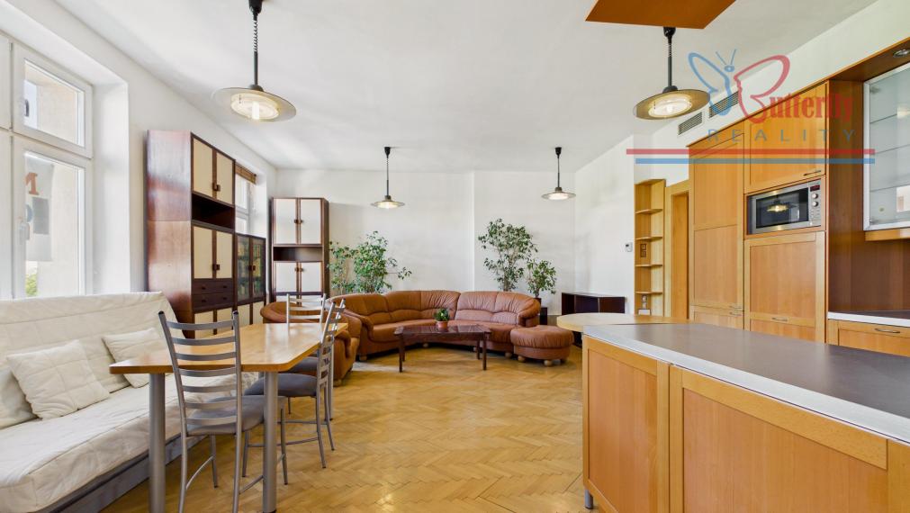 PREDAJ Výnimočný tehlový 4-izbový byt, Šancová, 147m2