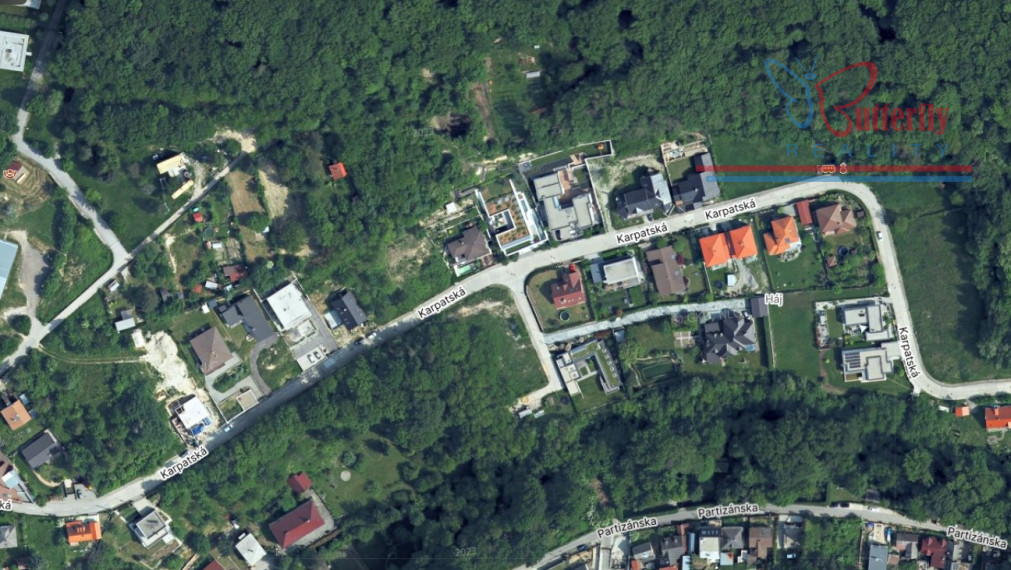 Stavebný pozemok v exkluzívnej rezidenčnej lokalite Pánsky les v Marianke.