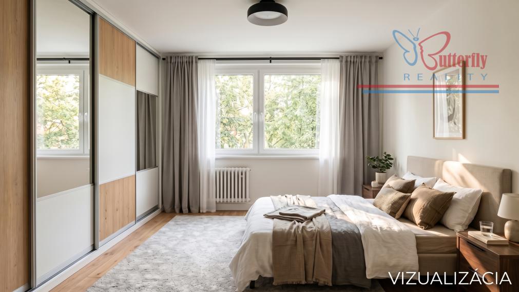 Predaj 4-izbový byt s loggiou 75 m² Bratislava Dúbravka, Gallayova