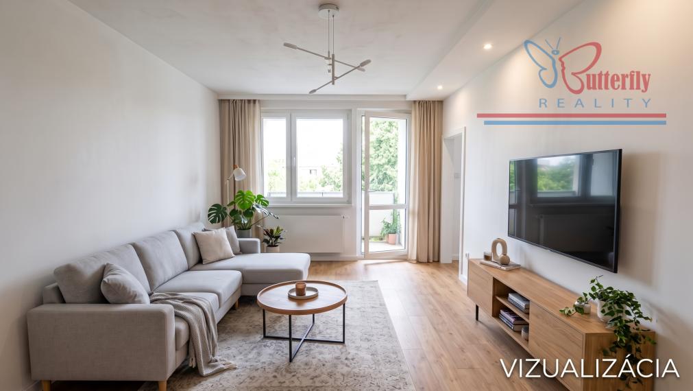 Predaj 4-izbový byt s loggiou 75 m² Bratislava Dúbravka, Gallayova