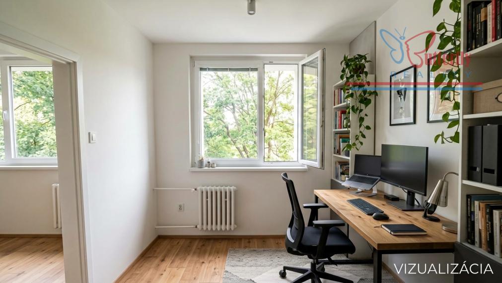 Predaj 4-izbový byt s loggiou 75 m² Bratislava Dúbravka, Gallayova
