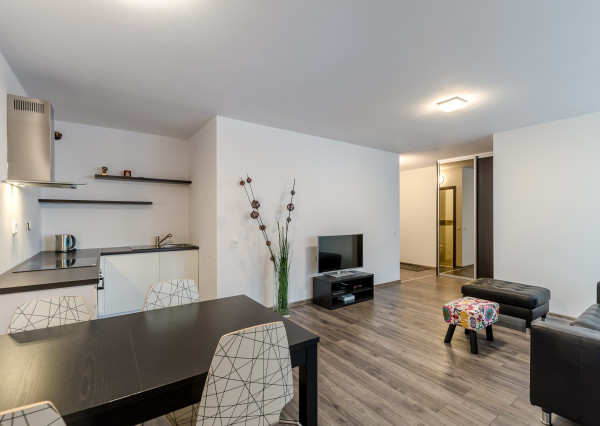 P R E D A J 2-izbový komplet zariadený byt - novostavba na Kazanskej ul. Bratislava