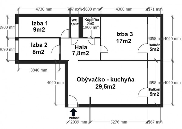 PREDAJ Jedinečný 4i. rekonštruovaný byt, Holíčska-Petržalka
